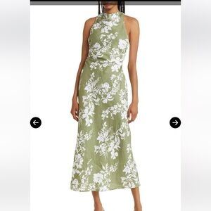 Reformation Casette Linen Dress